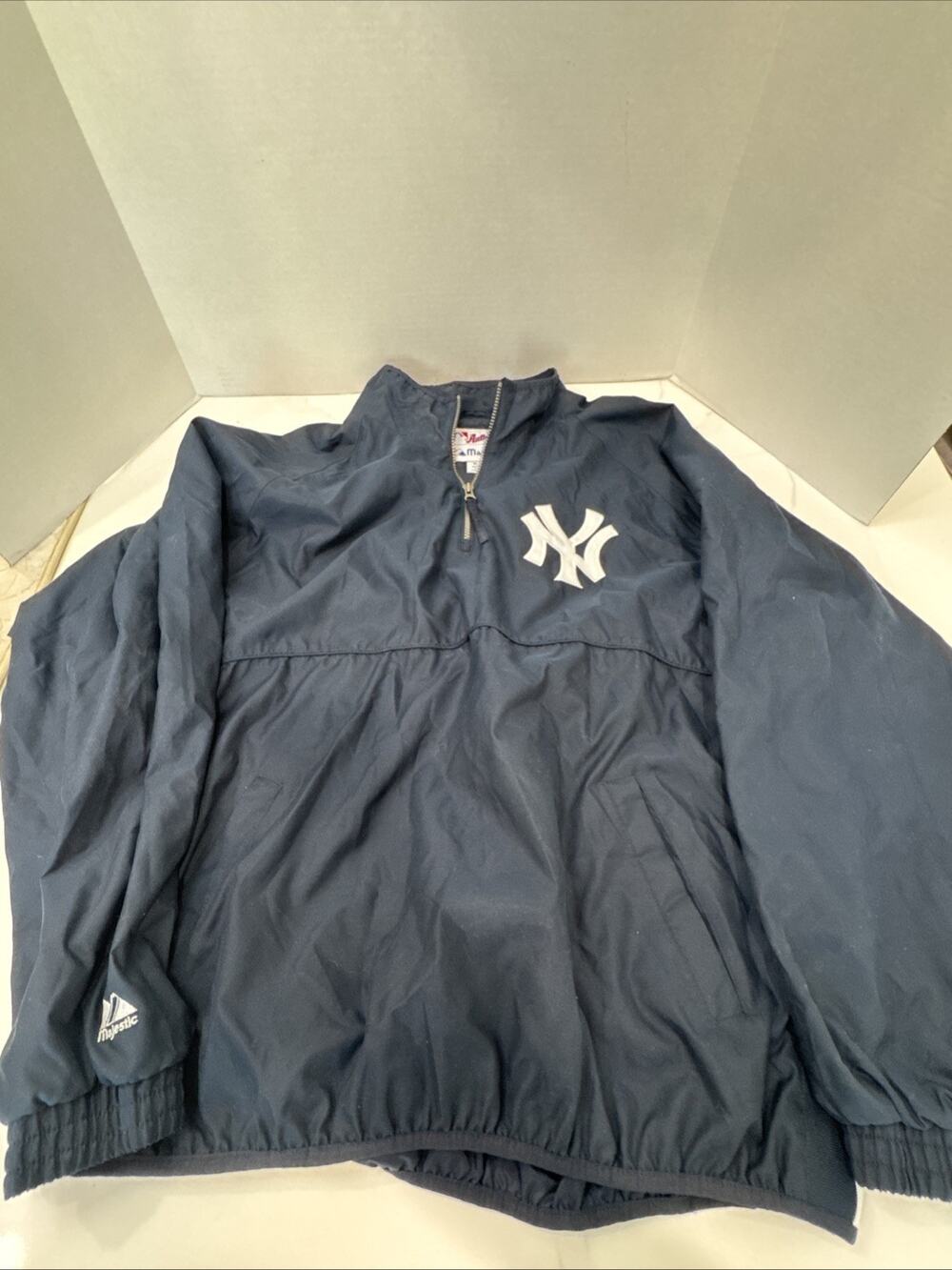 New York Yankees Official MLB 1/4 Zip Pullover Size XL